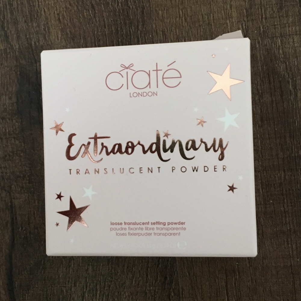 NIB Ciate Extraordinary Translucent Setting Powder
